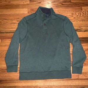 G.H. Bass & CO. Hunter Green Long Sleeve Sweater/Sweatshirt Top Size Medium